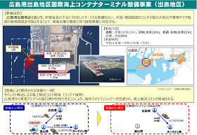 広島港出島地区国際コンテナターミナル整備事業