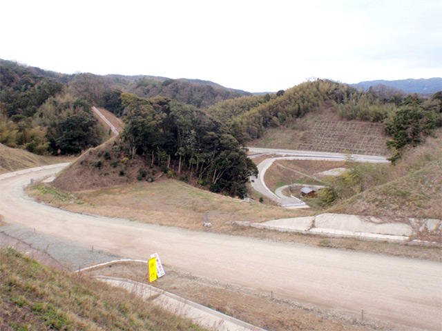 H26.2末時点　浜田三隅道路より県道浜田美都線方向