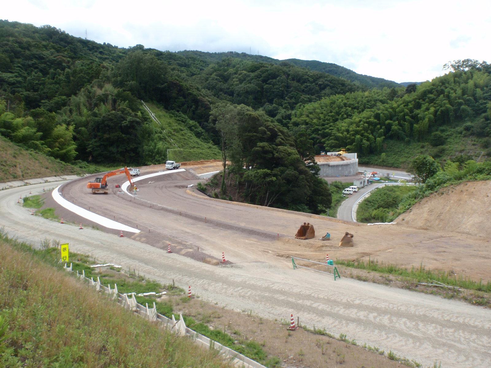 H26.7月末時点　浜田三隅道路より県道浜田美都線方向