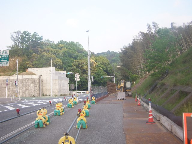 3号橋上部工浜田美都線より　着手前