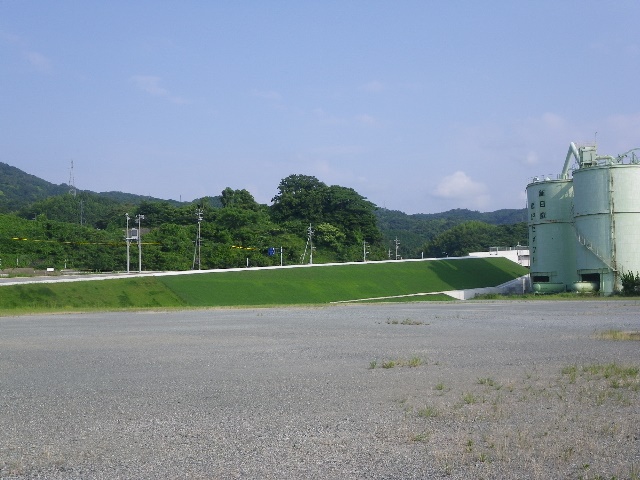 臨港道路土工部　(起点側より)