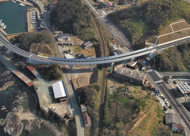 2号橋　臨港道路完成